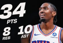 NBA: Błysk Powella zatrzymał Pistons! Fantastyczny Maxey, dominacja Rockets