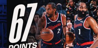 Wyniki NBA: 42 punkty Doncicia i porażka Lakers! Wielki meczu duetu Kawhi-Harden