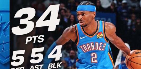 Wyniki NBA: 34 punkty Shaia, Thunder odgryźli się Spurs, 31 punktów LeBrona!