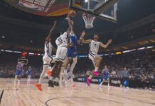 Wyniki NBA: Wygrana Magic po zaciętym meczu w Berlinie, brutalny wsad Blacka!