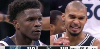 Wyniki NBA: Lakers bez Doncicia, kolejna porażka mistrzów, 55 punktów Edwardsa