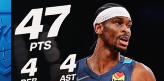 Wyniki NBA: 47 punktów Shaia nie wystarczyło! Dwie dogrywki w Nowym Jorku, kontuzja Giannisa