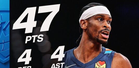 Wyniki NBA: 47 punktów Shaia nie wystarczyło! Dwie dogrywki w Nowym Jorku, kontuzja Giannisa