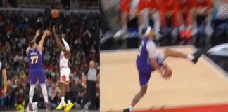 NBA: Wsad pod nogą w trakcie meczu! Co za akcja gracza Lakers!