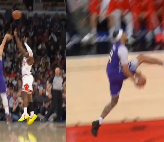 NBA: Wsad pod nogą w trakcie meczu! Co za akcja gracza Lakers!