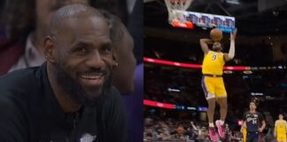 NBA: LeBron tylko się uśmiechnął. Po tych zagraniach Bronny’ego kibice aż wstali z miejsc!