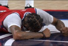 NBA: Ten sam rywal, to samo kolano! Kolejny dramat skrzydłowego Clippers