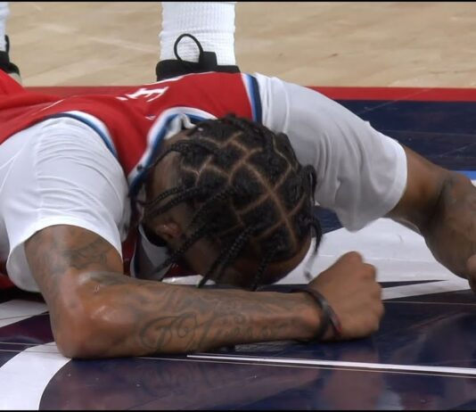 NBA: Ten sam rywal, to samo kolano! Kolejny dramat skrzydłowego Clippers