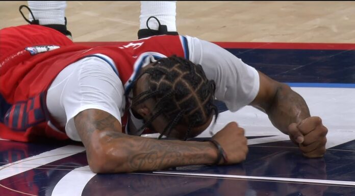 NBA: Ten sam rywal, to samo kolano! Kolejny dramat skrzydłowego Clippers