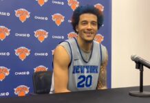 NBA: Sochan zadziorny i pełen energii. Trener Knicks ma plan