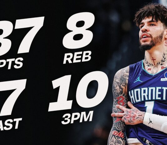 Wyniki NBA: Rekord trójek Balla, Lakers uhonorowali Riley’a, zacięta końcówka Magic