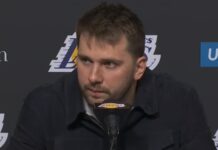 NBA: Ten błąd Luki kosztował Lakers wygraną? Doncić się tłumaczy, LeBron komentuje