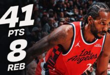 Wyniki NBA: Wieczór w cieniu Super Bowl. Hitowe starcie Knicks z Celtics i 41 punktów Kawhia!