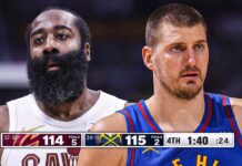 Wyniki NBA: Thunder lepsi od Lakers, emocje w Denver i triple-double Jokicia, wielki powrót Warriors