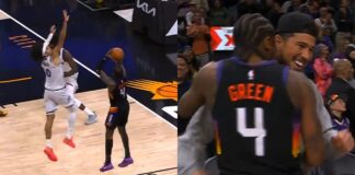 Wyniki NBA: Game-winner Greena, wielki powrót Knicks, krótki występ Sochana