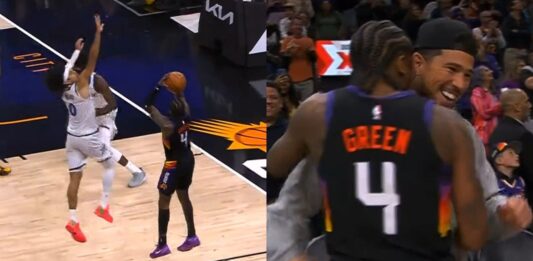 Wyniki NBA: Game-winner Greena, wielki powrót Knicks, krótki występ Sochana