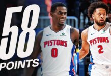 Wyniki NBA: 58 punktów duetu Pistons, 10. wygrana Spurs, Nuggets zdominowali Celtics