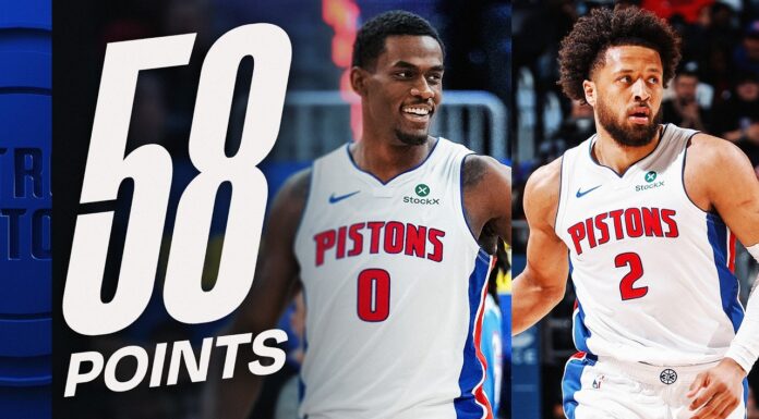 Wyniki NBA: 58 punktów duetu Pistons, 10. wygrana Spurs, Nuggets zdominowali Celtics