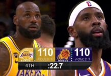 Wyniki NBA: Game-winner załatwił Lakers, 41 punktów Doncia nie wystarczyło, 40 „oczek” Duranta