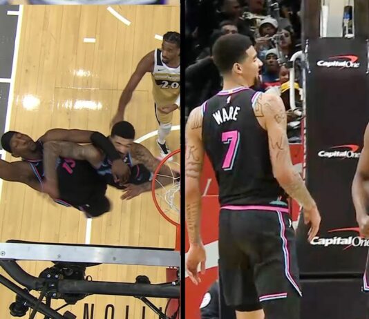 NBA: Wsad wieczoru nad kolegą z drużyny!?