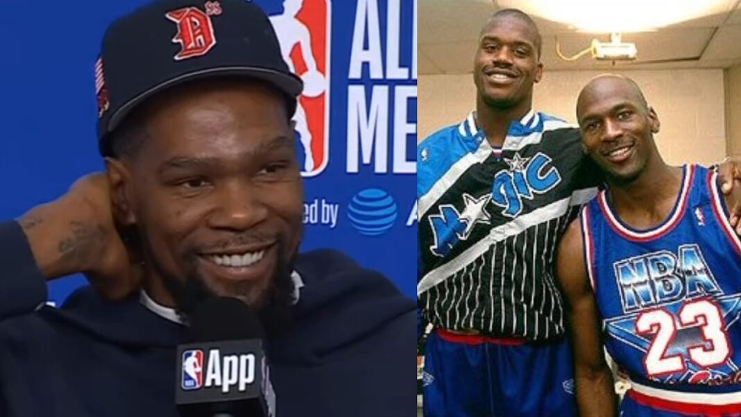 kevin durant shaq jordan