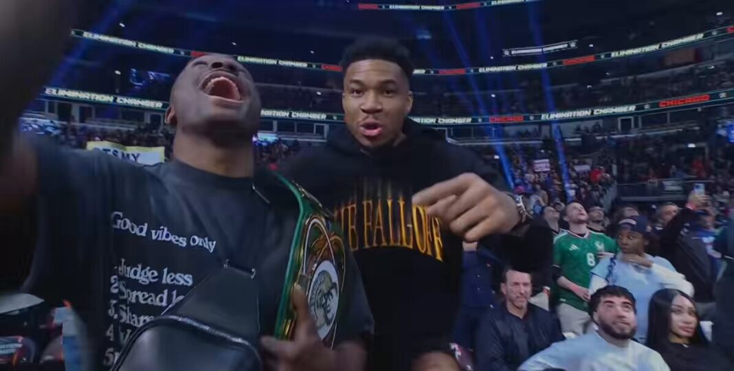 giannis wwe elimination chamber