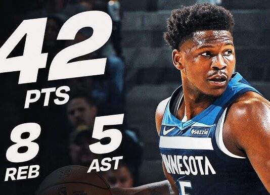 Wyniki NBA: 42 punkty Edwardsa! Durant zapewnia zwycięstwo Houston Rockets