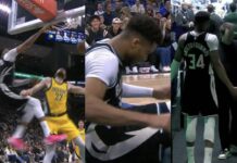 NBA: Giannis źle upadł i zabronili mu grać dalej. Może to jednak nic poważnego?