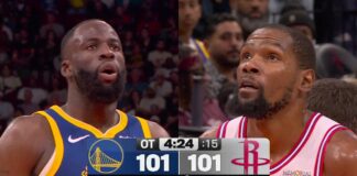 Wyniki NBA: Dogrywka w Houston, debiut Younga w Wizards, plakat Edwardsa