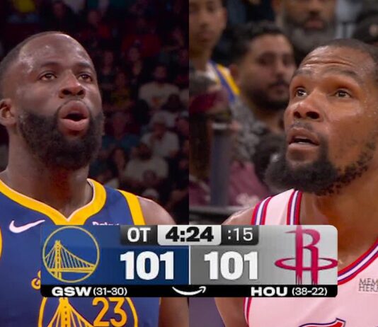 Wyniki NBA: Dogrywka w Houston, debiut Younga w Wizards, plakat Edwardsa