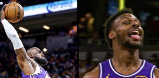 NBA: LeBron zrobił SHOW! Dołączył do niego Bronny!