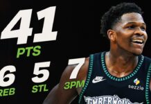 Wyniki NBA: 41 punktów Edwardsa! Zemsta Cavs w meczu z Detroit