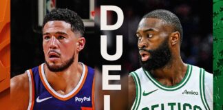 Wyniki NBA: Wielki pojedynek Browna z Bookerem! Kluczowe zwycięstwo Lakers