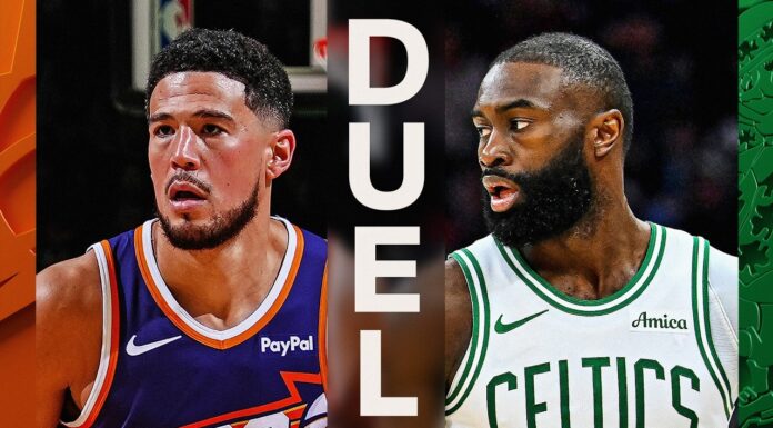 Wyniki NBA: Wielki pojedynek Browna z Bookerem! Kluczowe zwycięstwo Lakers