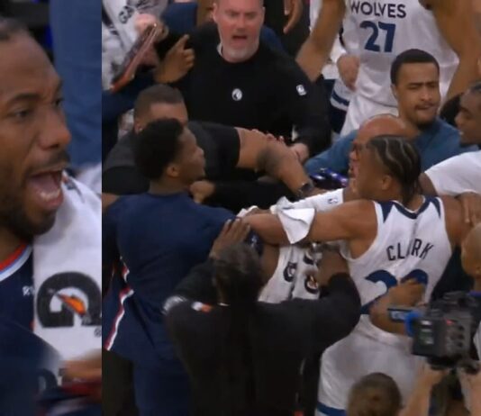 NBA: Zabawna reakcja Leonarda na bójkę po meczu
