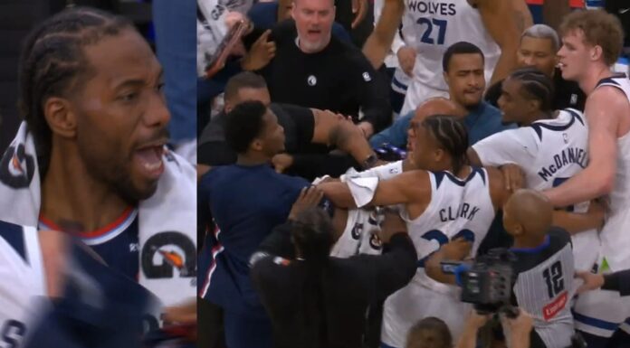 NBA: Zabawna reakcja Leonarda na bójkę po meczu