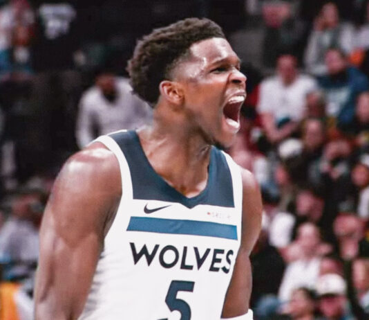 NBA: Rezerwowy Heat podpadł Edwardsowi. Gwiazdor Timberwolves nie odpuścił