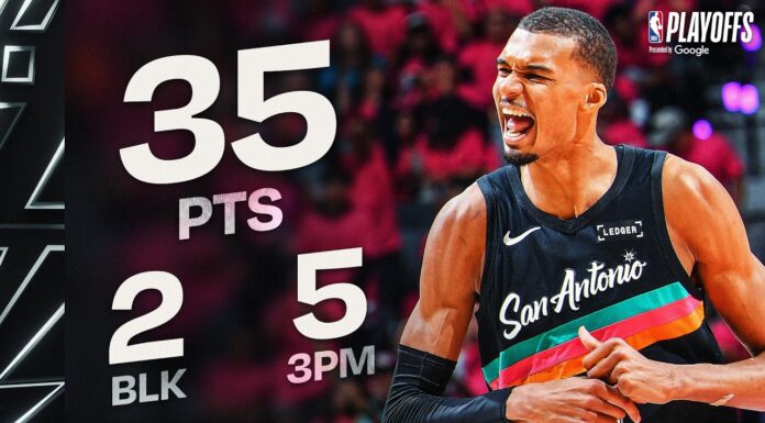Wyniki NBA: 35 punktów Wembanyamy, Pistons nie dali rady Magic, dominacja Thunder i Celtics