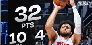 Wyniki NBA: Historyczny powrót Detroit! Dogrywka w Toronto, koniec sezonu dla Rockets