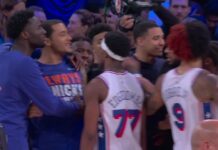 NBA: Jeremy Sochan dodał pikanterii rywalizacji z Sixers