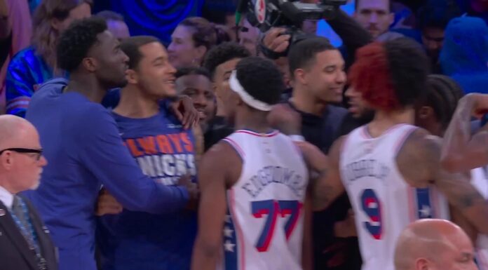 NBA: Jeremy Sochan dodał pikanterii rywalizacji z Sixers