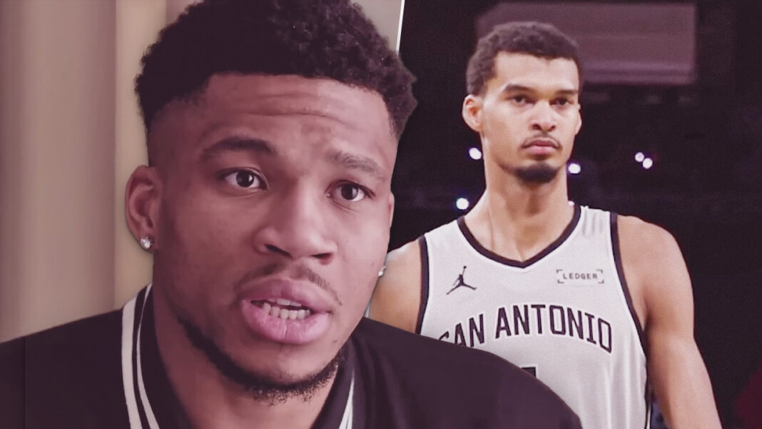 giannis antetokounmpo victor wembanyama