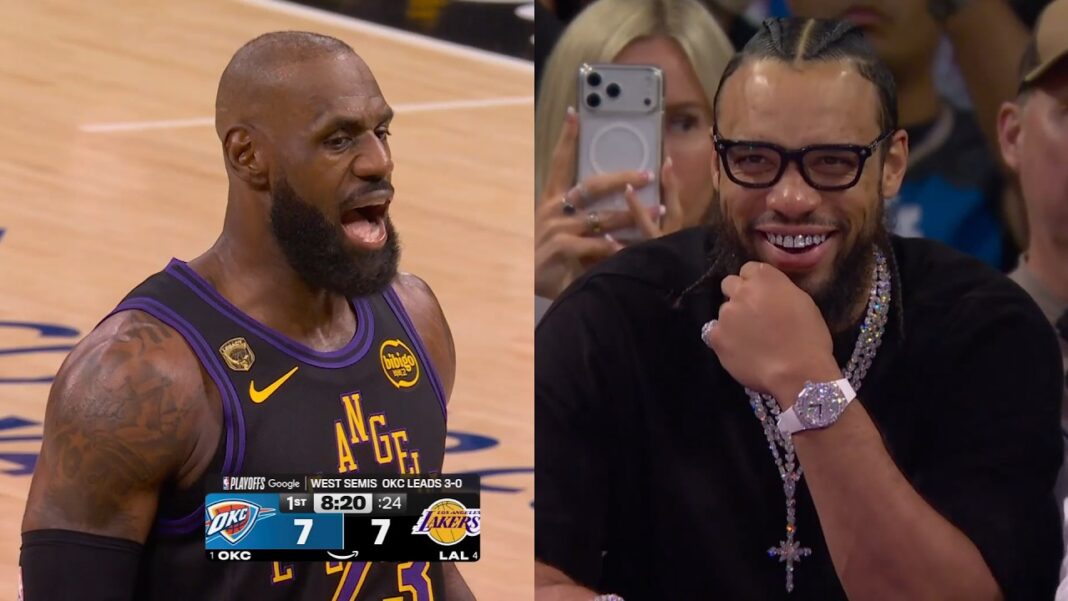 lebron james dillon brooks