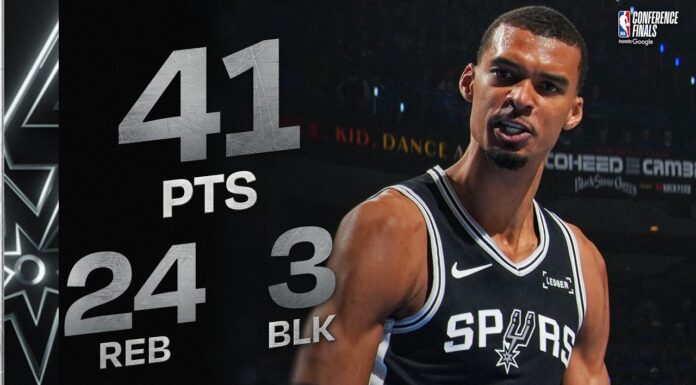Wyniki NBA: 41 punktów Victora Webanyamy, Spurs lepsi od Thunder po dwóch dogrywkach!
