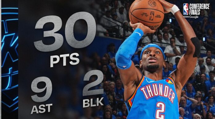 Wyniki NBA: 30 punktów Shaia, Spurs nie dali rady! Thunder odpowiadają
