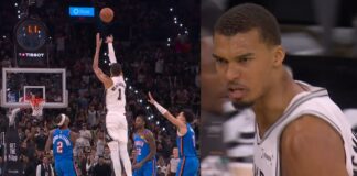 NBA: Dominacja Wemby’ego. Do tego ten rzut z własnej połowy!