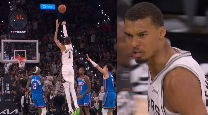 NBA: Dominacja Wemby’ego. Do tego ten rzut z własnej połowy!