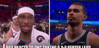 Wyniki NBA: 32 punkty Shaia, Thunder ograli Spurs i są krok od Finałów