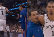NBA: Jeremy Sochan prowokował Wembanyamę. Media i kibice to zauważyli