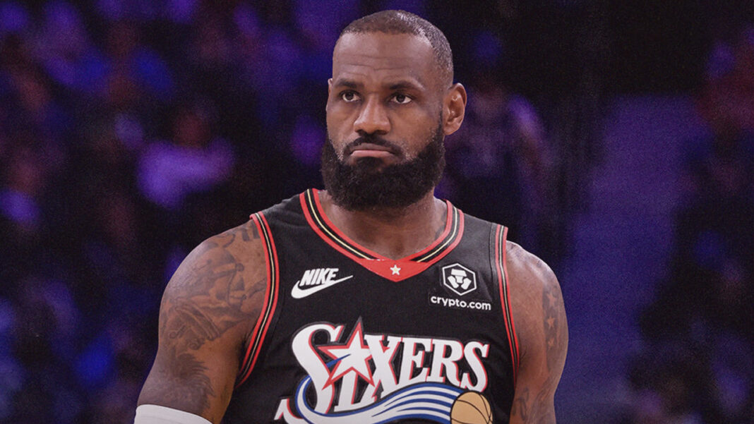 lebron james 76ers